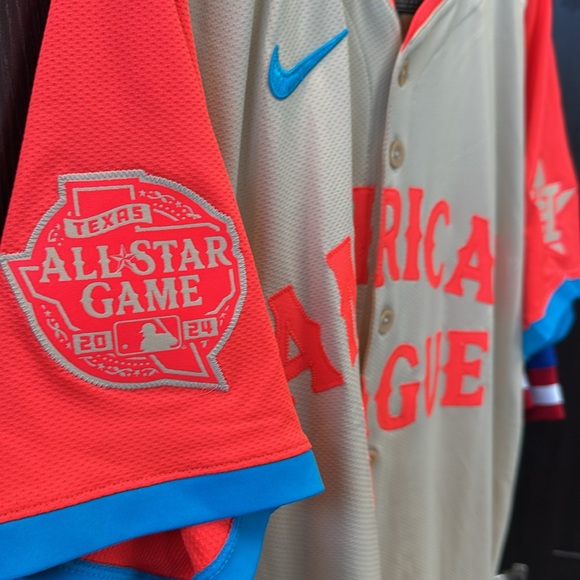 Jose Altuve American League Nike 2024 MLB All-Star Game Elite Authentic Jersey - Picture 4 of 7